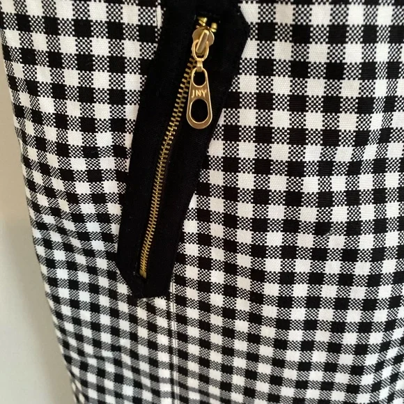 Vintage90s Jones New York Gingham Dress - Picture 3 of 4